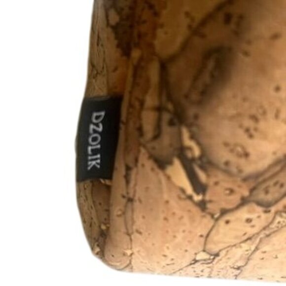 Dzolik Cork Messenger/Computer Bag Adjustable Strap Six Zip Pockets Vegan Unisex - Picture 6 of 6